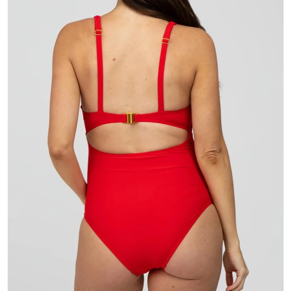 Pinkblush maternity bathing suit sz small - Picture 4 of 6